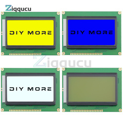 Ã‰cran LCD bleu avec rÃ©troÃ©clairage pour Ardu37, 12864x64, 5V, technologie DOTS, port parallÃ¨le, ST7920, hospite64, 128