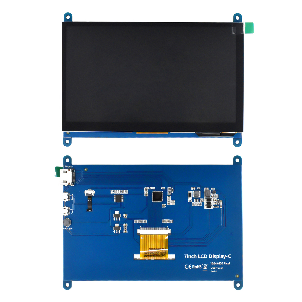 Ã‰cran Tactile TFT LCD pour Raspberry Pi 3 B +/4b, 7 Pouces, 1024x600, Puzzles TNT n° 5