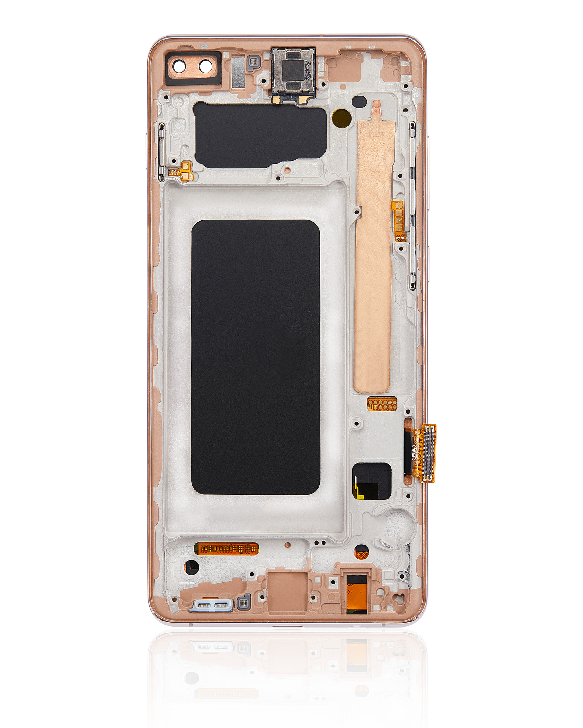 Ã‰cran LCD de remplacement avec chÃ¢ssis (sans capteur d'empreinte digitale), pour Samsung Galaxy S10 Plus (TFT) (rose flamant rose) n° 4