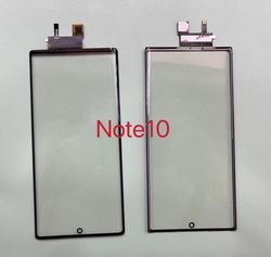 NumÃ©riseur d'Ã©cran tactile avec colle OCA, remplacement pour Samsung Galaxy S10 Plus, S9, S8 Plus, Note 10, 9, 8, capteur de verre avant, nouveau, 2 piÃ¨ces small picture n° 4