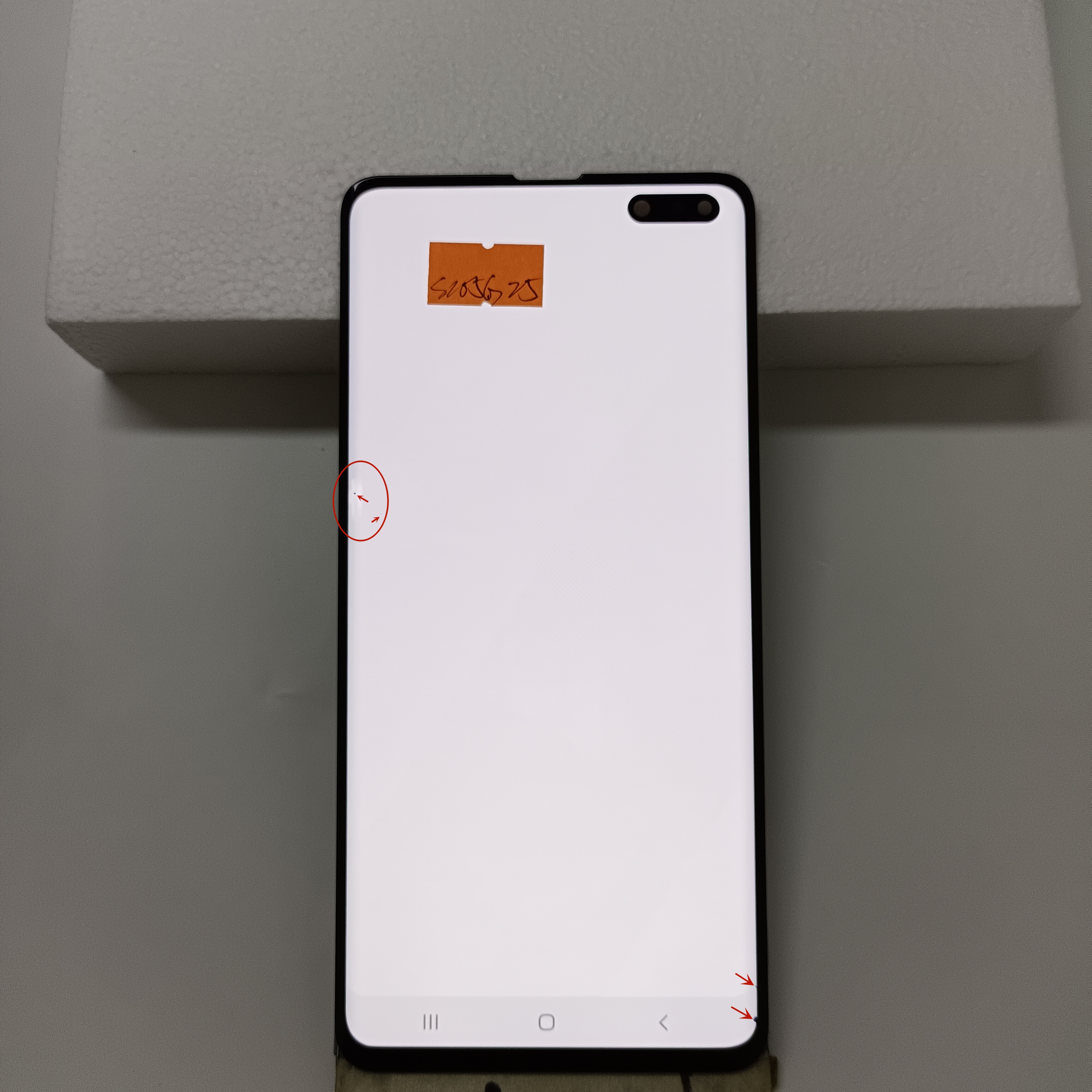 Ã‰cran tactile LCD Super AMOLED de remplacement, 100% original, pour Samsung Galaxy S10 5G G977 G977F G977U, 6.7 n° 3