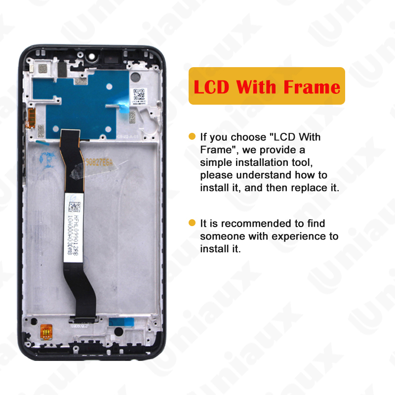 Ã‰cran tactile LCD de remplacement, 6.3 pouces, pour Xiaomi Redmi Note 8, Original n° 2