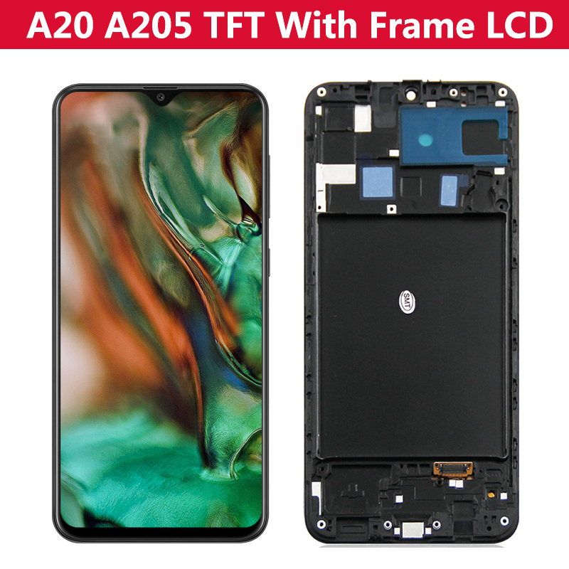 Ensemble Ã©cran tactile LCD, pour Samsung Galaxy A10 A105 A20 A205 A20S A207 A30 A305 A30S A307 A50 Aaffair A70 A705 n° 4