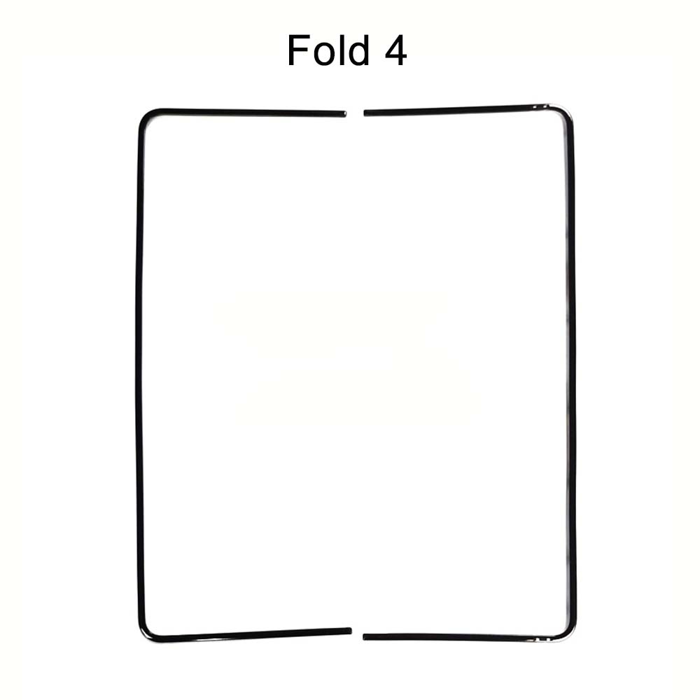 Ã‰cran LCD d'origine remis Ã  neuf pour Samsung Galaxy Z, cadre central, remplacement de la lunette, possÃ¨de 1, 2, 3, 4, F9000, F9160, F9260, F9360 n° 2