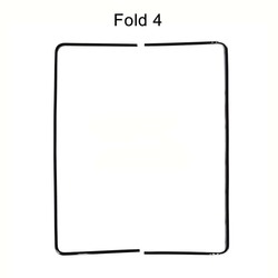 Ã‰cran LCD d'origine remis Ã  neuf pour Samsung Galaxy Z, cadre central, remplacement de la lunette, possÃ¨de 1, 2, 3, 4, F9000, F9160, F9260, F9360 small picture n° 2