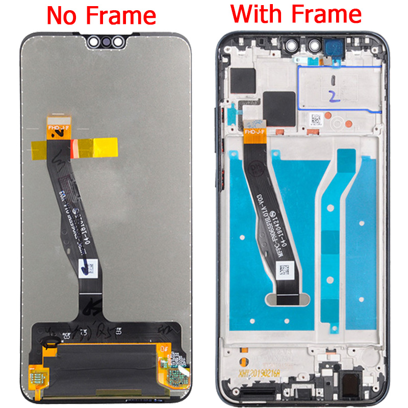 Ã‰cran tactile LCD avec chÃ¢ssis, piÃ¨ce de rechange pour Huawei Y9 2019 JKM LX1 LX2 LX3, nouveautÃ© 2019 n° 2