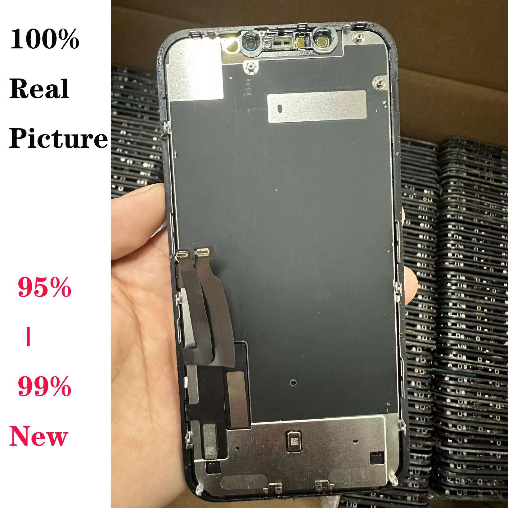 Ã‰cran LCD d'origine pour iPhone, assemblage de panneau d'affichage, remise Ã  neuf True Tone, remplacement, X, XS Max, Poly, 11 Pro Max, 12 n° 4