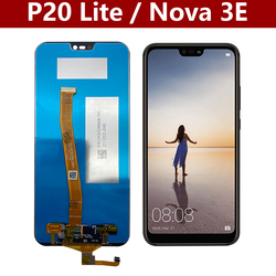 NumÃ©riseur d'Ã©cran tactile d'affichage Ã  cristaux liquides de 5.84 pour Huawei P20 Lite pour Huawei Nova merveilleuse LCD ANE-LX1 piÃ¨ces de rechange d'affichage Ã  ANE-LX2 small picture n° 1