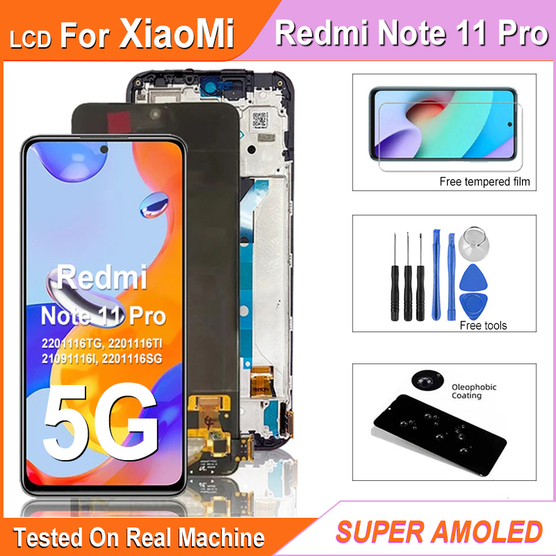 Ensemble Ã©cran tactile LCD Super AMOLED, pour Xiaomi Redmi Note 11 Pro 5G, 6.67 n° 1