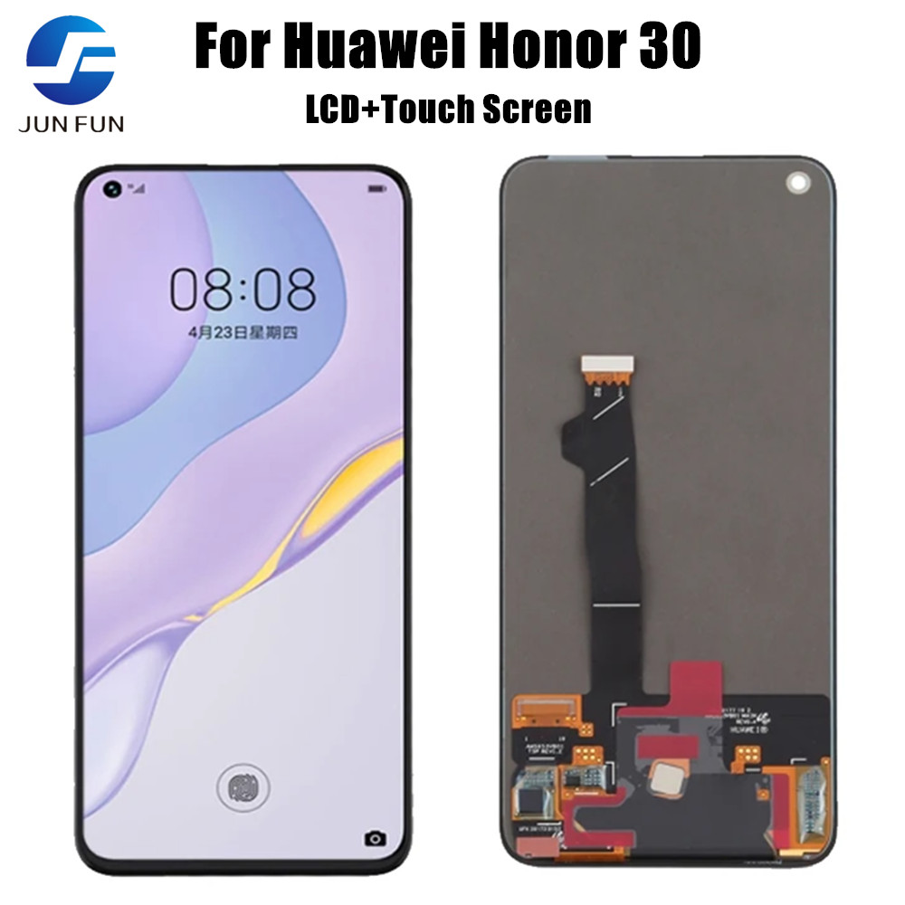 TestÃ© AMOLED pour Huawei Nova 7 5G JEF-AN00 LCD Ã©cran tactile HÃ©bergements eur assemblÃ©e pour Huawei Honor 30 BMH-AN10 Ã©cran LCD n° 1