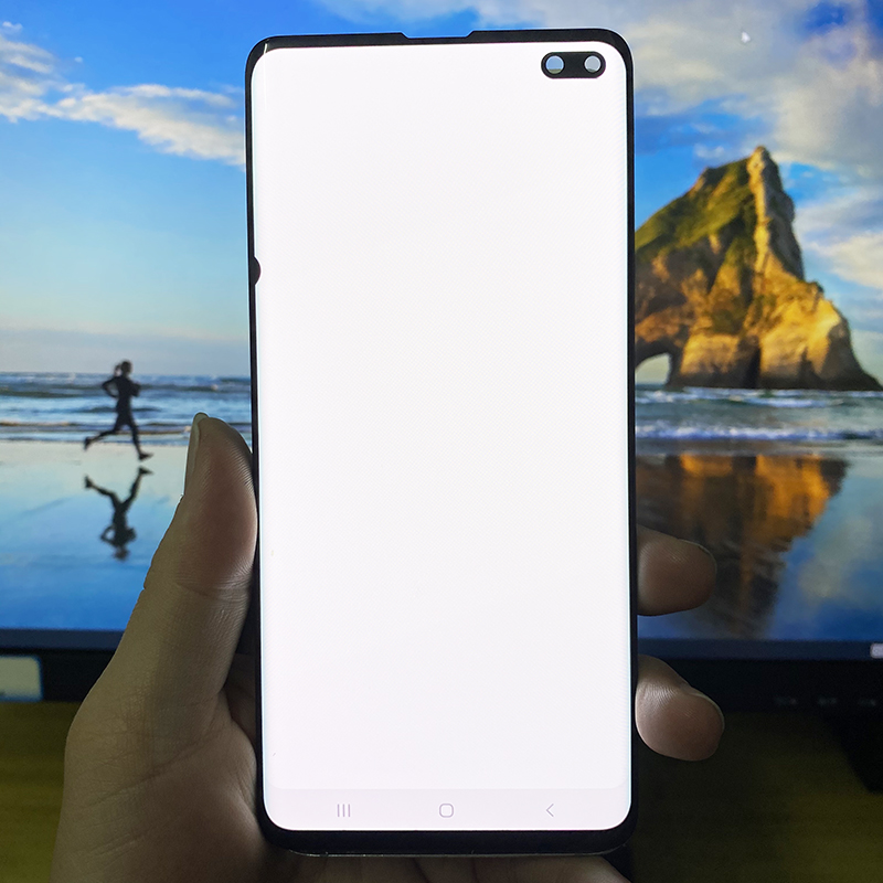 Ã‰cran tactile LCD AMOLED avec cadre pour Samsung Galaxy S10 Plus G975F G9750, original n° 6