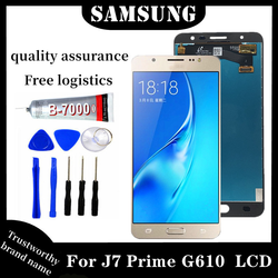 Ensemble Ã©cran tactile LCD, 5.5 pouces, pour Samsung Galaxy J7 Prime G610 G610F, original