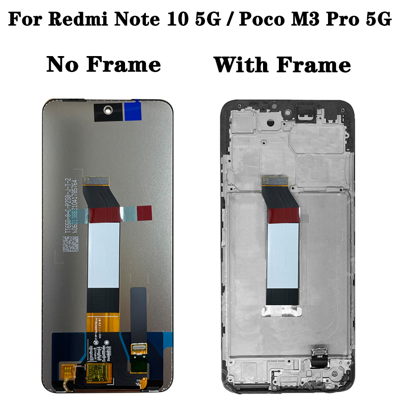 Ã‰cran tactile LCD avec chÃ¢ssis, 6.5 pouces, pour Xiaomi Poco M3Pro 5G M2103K19PG M2103K19PI, Original n° 2