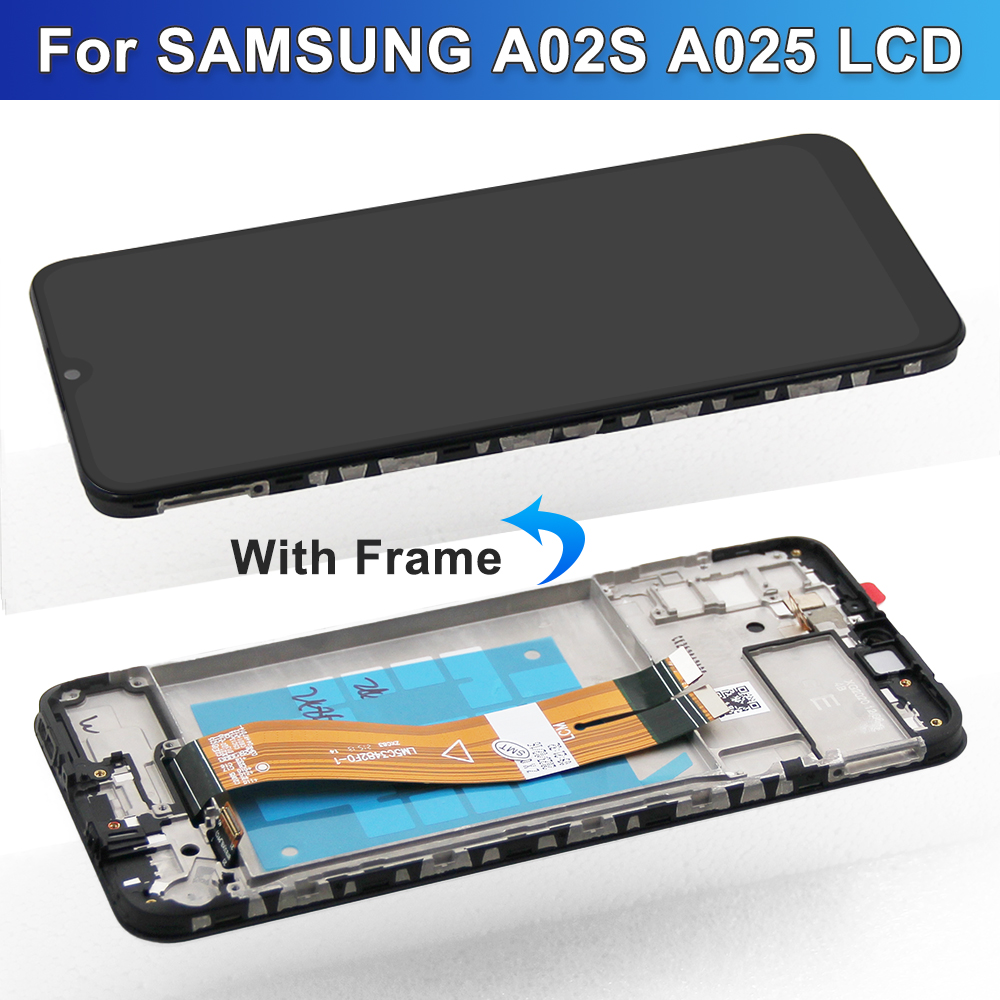 6.5 en effet d'origine pour Samsung A02s A025 SM-A025F lWindÃ©cran tactile HÃ©bergements eur assemblÃ©e remplacement pour Samsung A02s affichage n° 5