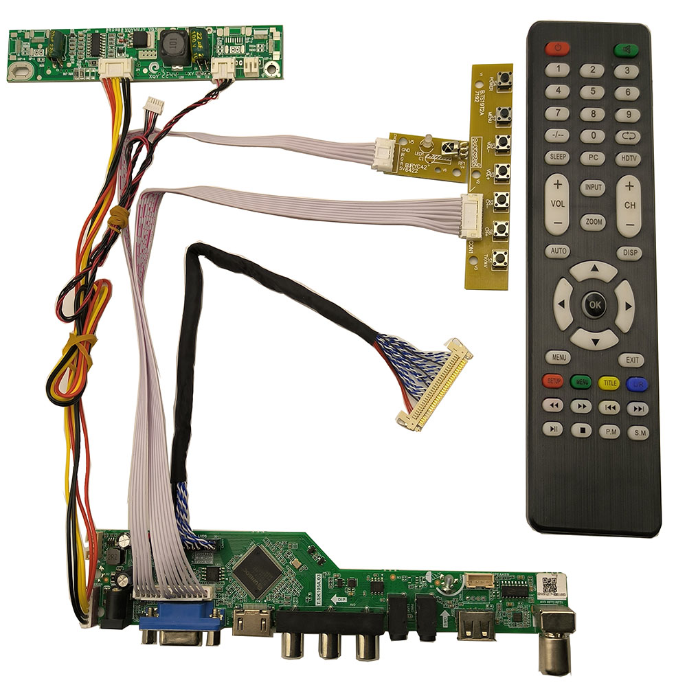 Kit de carte contrÃ´leur TV LTM230HT10, Ã©cran LCD LED, TV, HDMI, VGA, AV, USB, nouveau n° 1