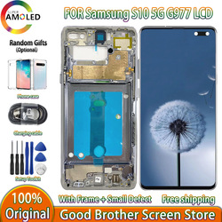 Ã‰cran tactile LCD Super AMOLED de remplacement, 100% original, pour Samsung Galaxy S10 5G G977 G977F G977U, 6.7 small picture n° 1