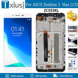 Ã‰cran tactile LCD de remplacement, 5.5 pouces, pour ASUS Zenfone 3 Max ZC553KL X00esse, outils gratuits