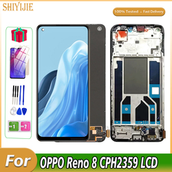 Ã‰cran tactile Lcd pour OPPO Reno8 4G, 6.43 pouces, assemblage testÃ©, Original, nouveau small picture n° 1