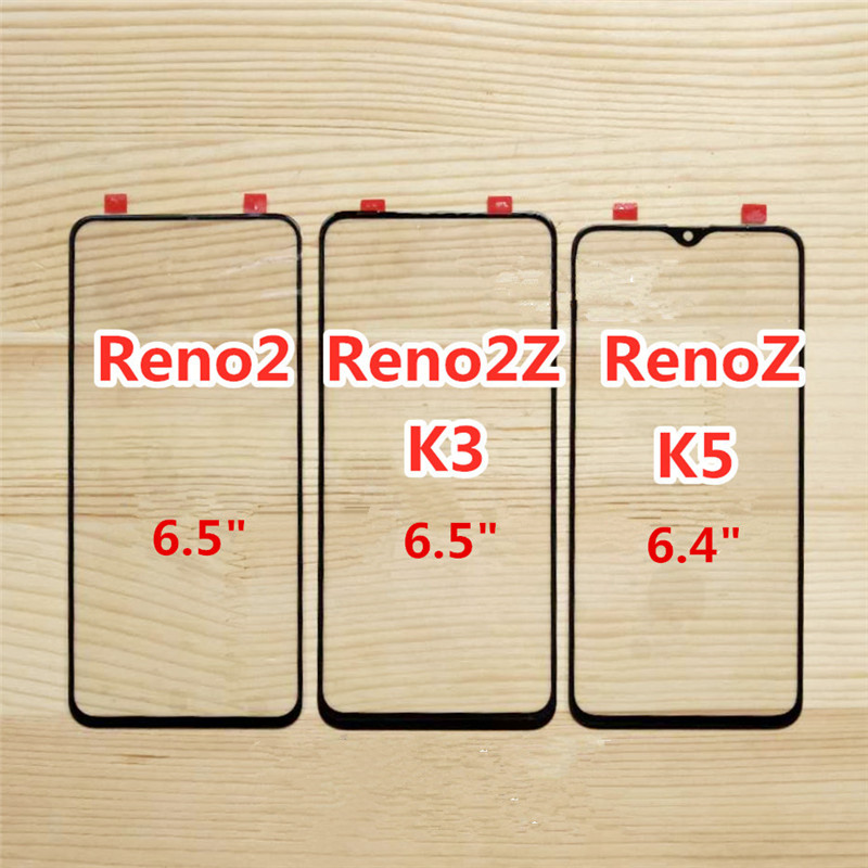 Ã‰cran avant Reno5 pour OPPO Reno Z K5 K3 2 2Z 3 4 SE 5 Lite 6 4G 5G, Ã©cran tactile LCD, verre, piÃ¨ces de rechange, OCA n° 6