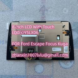Écran LCD avec écran tactile pour voiture Ford Escape Focus Kuga, radio audio CD, navigation, neuf, original, LQ080Y5LX06, 8 pouces small picture n° 3