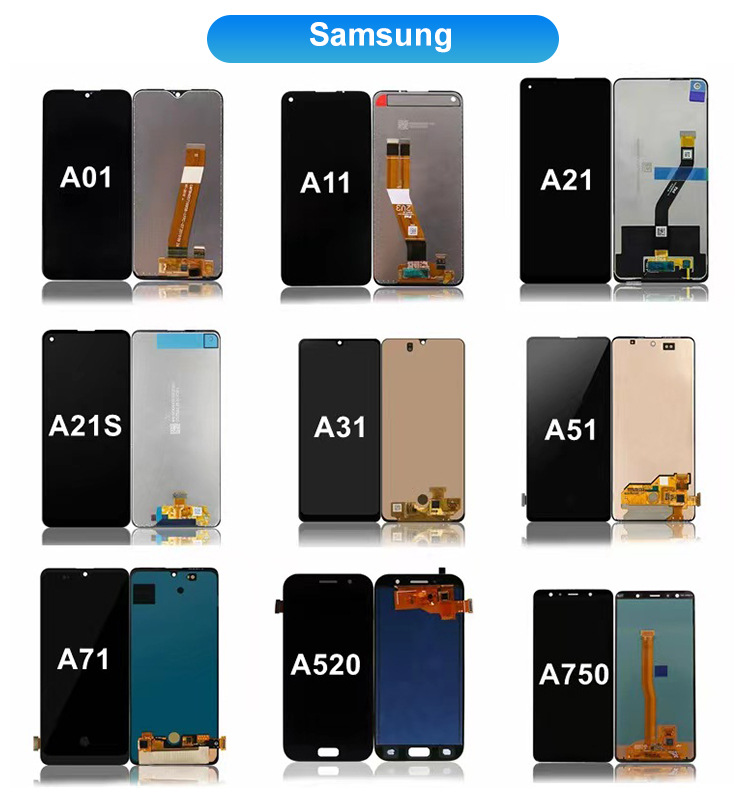 Ã‰cran OLED pour Samsung A02S, sÃ©rie J, gÃ©nÃ©ration S, Note Family Plus, M31, cadre TFT Mobile n° 1