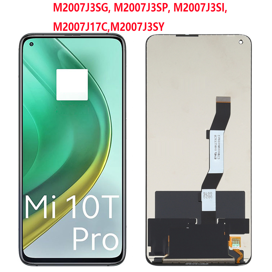 Remplacement de l'Ã©cran tactile LCD avec cadre, capteur, assemblage numÃ©rique, Xiaomi Mi 10T Pro, 5G, 6.67 pouces, original n° 2