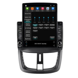 Autoradio Android 12, Navigation GPS, StÃ©rÃ©o, Carplay, DSP, CamÃ©ra, Lecteur VidÃ©o, 2 Din, pour Voiture KIT 207, 207CC (2006-2035) small picture n° 3