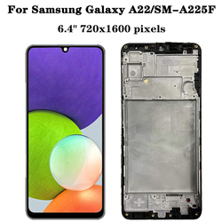 Ã‰cran tactile LCD Super AMOLED, piÃ¨ce de rechange, pour Samsung Galaxy A22 4G A225F A225F/DS A225 small picture n° 3