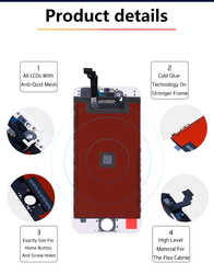 Ã‰cran Tactile LCD de Remplacement, Sans FrÃ©quence Pixel + Verre Guatemala, pour iPhone 6 6S 7 8 Plus 7G 7Plus 8G 8 Plus small picture n° 6