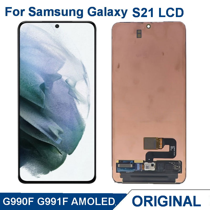 Ensemble Ã©cran tactile LCD AMOLED, 100% original, pour Samsung Galaxy S21 5G G991 G990F G991F G991U n° 1