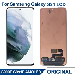 Ensemble Ã©cran tactile LCD AMOLED, 100% original, pour Samsung Galaxy S21 5G G991 G990F G991F G991U small picture n° 1