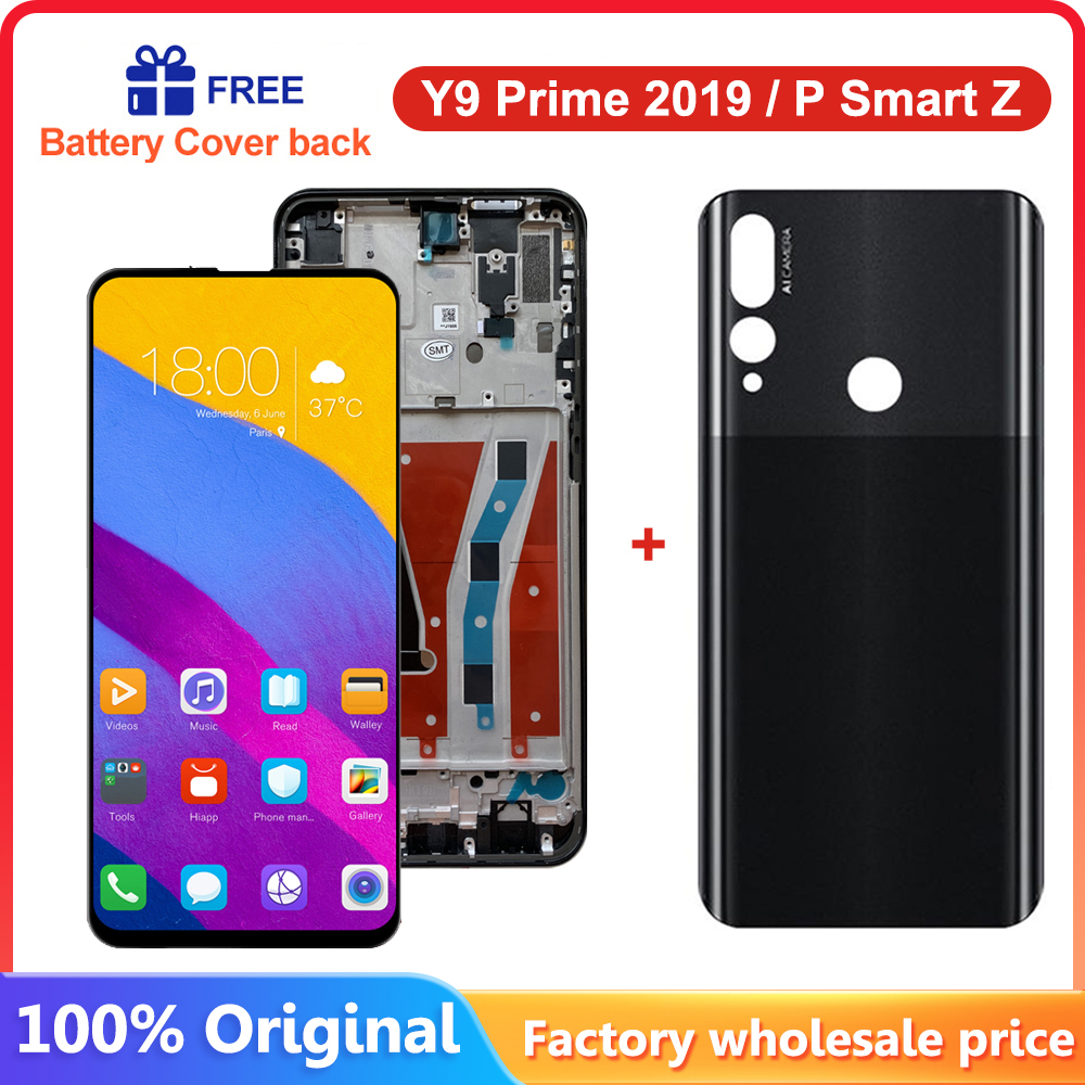 6.59 en effet pour Huawei Y9 Prime 2019 / Huawei P Smart Z Ã©cran LCD pour Honor 9X (Global) STK-LX1 Ã©cran tactile HÃ©bergements eur assemblÃ©e n° 1