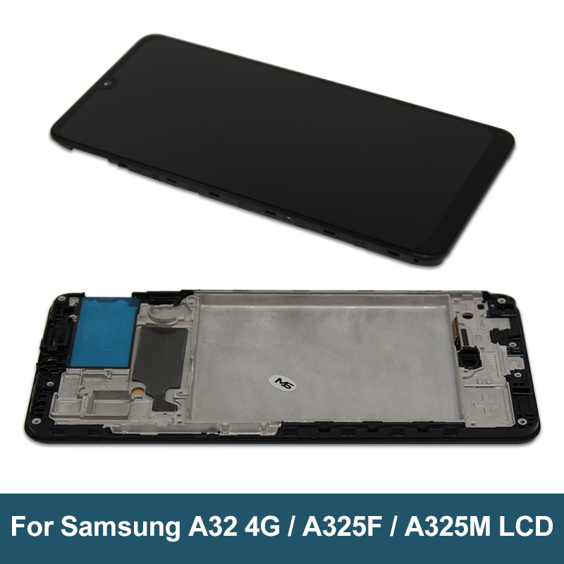 Ã‰cran tactile LCD AMOLED de remplacement, 6.4 pouces, pour Samsung Galaxy A32 4G A325F/DS A325M A325N n° 1