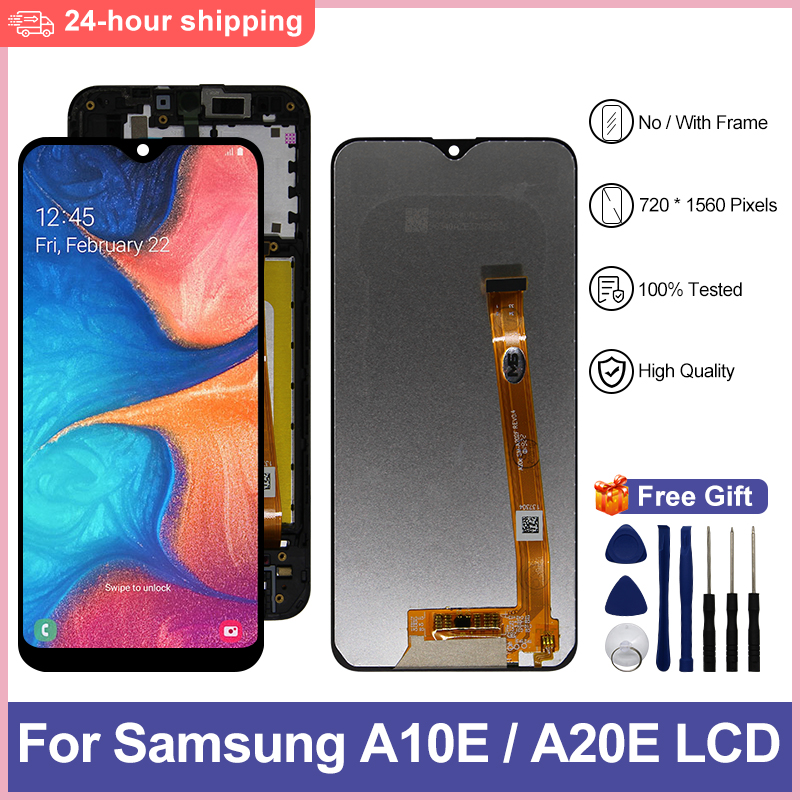 A10E LCD pour Samsung Galaxy A20E Affichage Digitizer Ã‰cran Tactile Pour Samsung AAthA202F SM-A102U LCD Ã‰cran PiÃ¨ces De Rechange n° 1