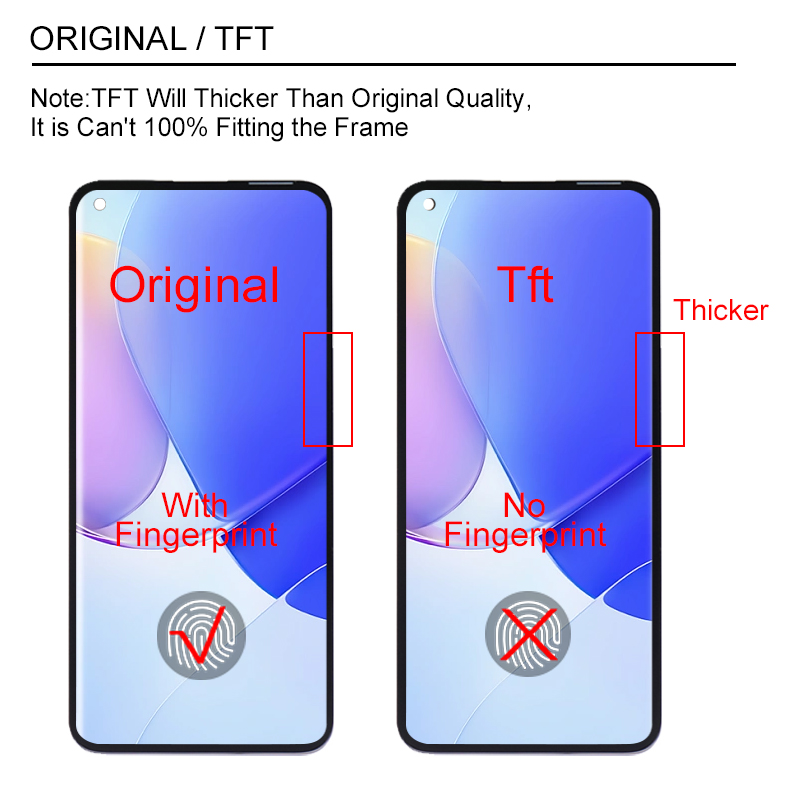 Ã‰cran tactile LCD 6.53 pouces pour Huawei Nova 7 5G, HÃ©bergements eur JEF-NX9 AN20 AN00, assemblage d'Ã©cran pour Honor 30 affichage livraison gratuite n° 4