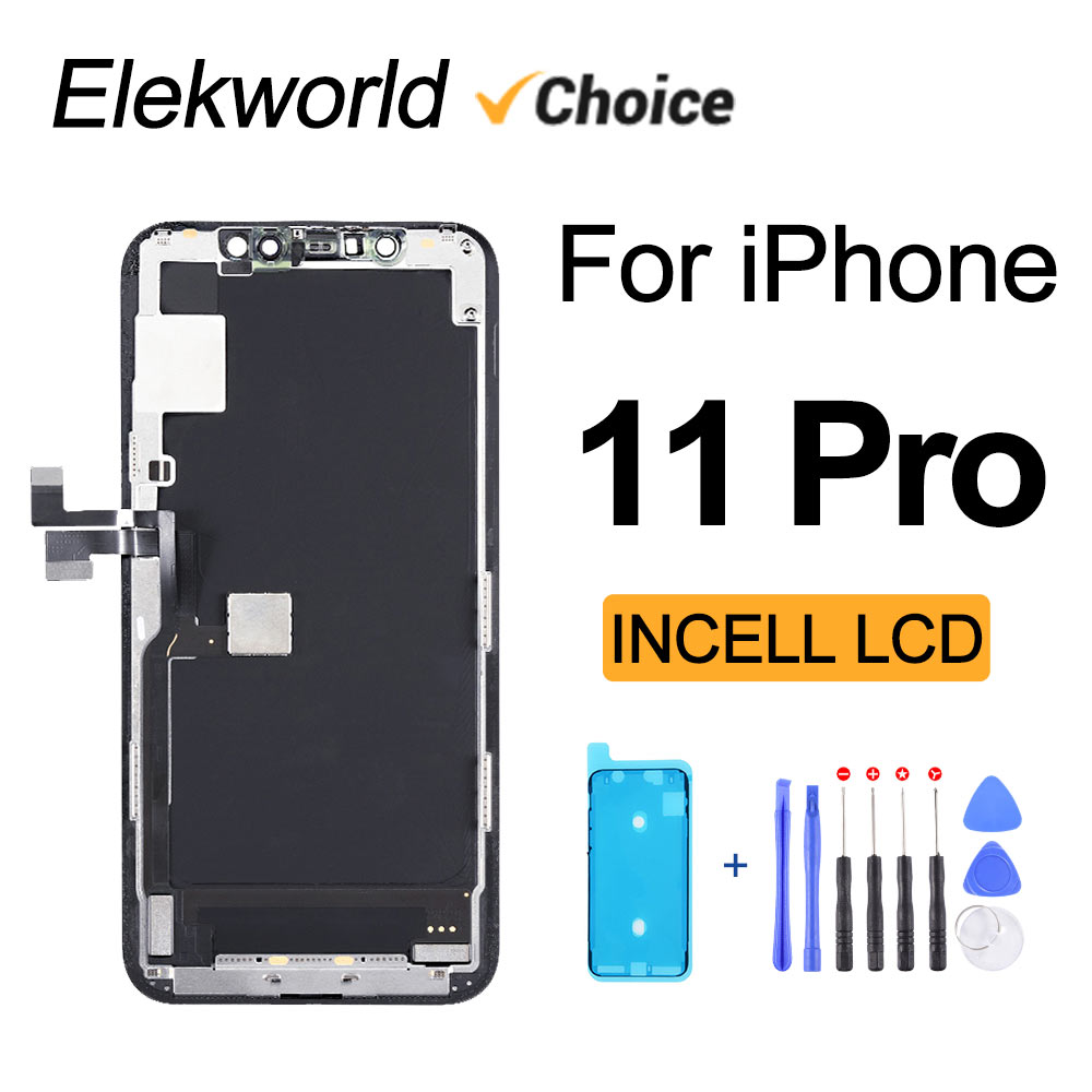 Elekworld-Ensemble Ã©cran tactile LCD 3D, sans frÃ©quence, pour iPhone 11 Pro, remplacement de pixels, meilleur choix n° 1