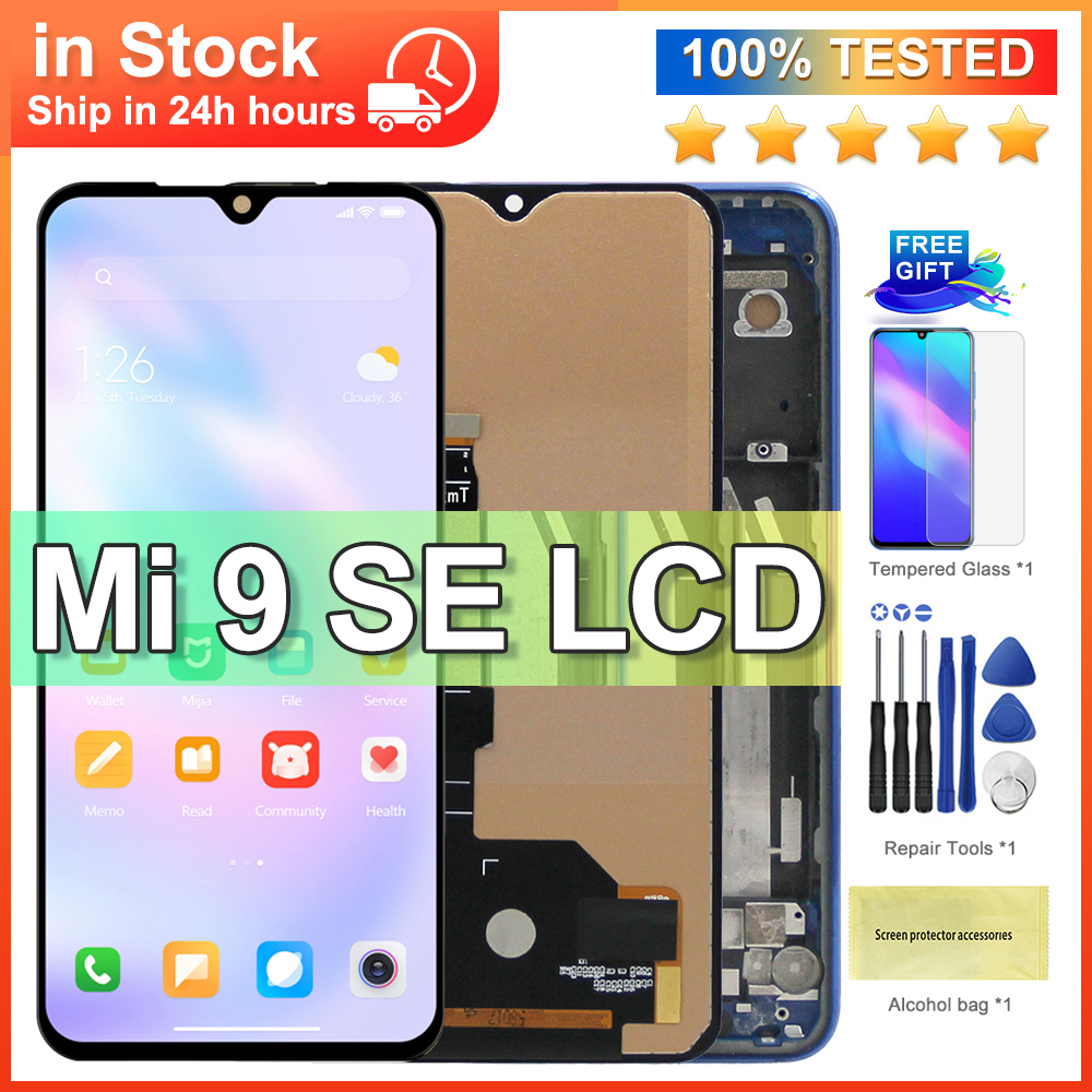 Ã‰cran tactile LCD avec chÃ¢ssis, pour Xiaomi Mi 9 SE, Mi 9SE, M1903F2G, 100% n° 1