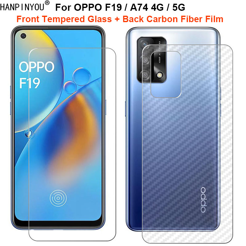 Film en fibre de carbone Ã  dos souple pour OPPO, protecteur d'Ã©cran avant en verre du Guatemala de qualitÃ© supÃ©rieure, F19, F19s, A74, 4G, A94, A54, 5G, 1 jeu n° 1