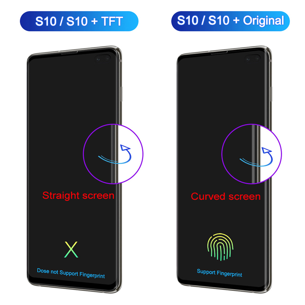 Ã‰cran tactile LCD de remplacement, pour Samsung Galaxy S10 Plus G975 G975F G973 n° 3