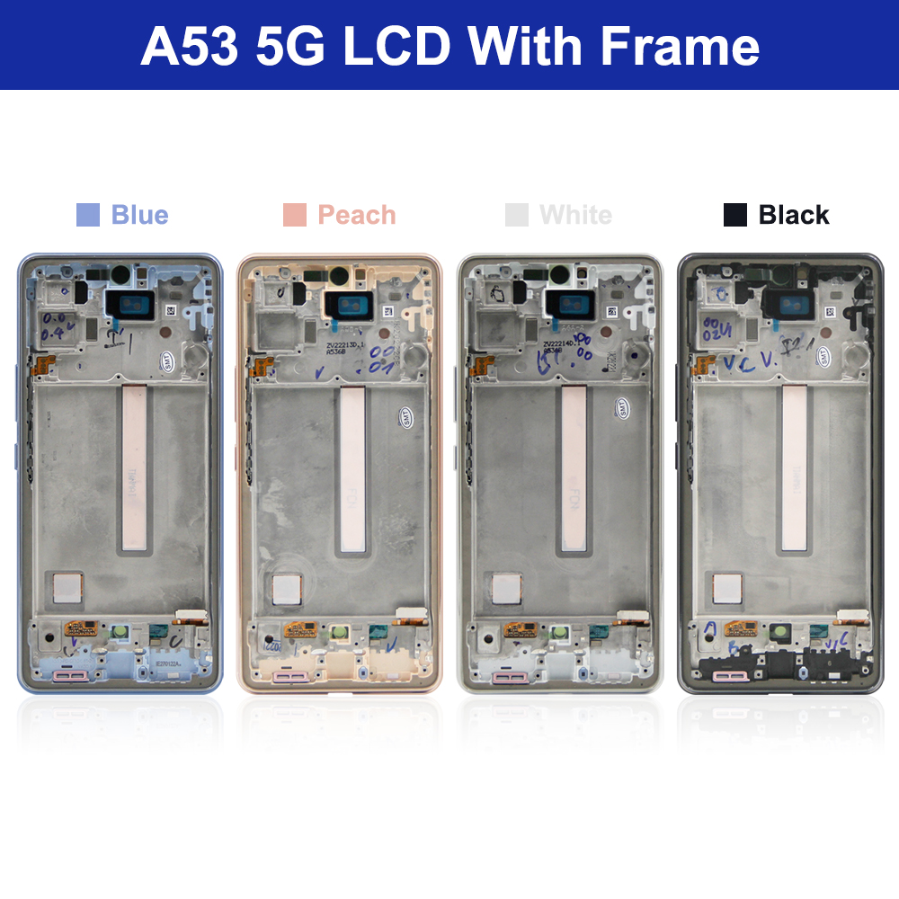 Ã‰cran tactile LCD avec chÃ¢ssis, 6.5 pouces, pour Samsung Galaxy A53 5G A536B A536U n° 6