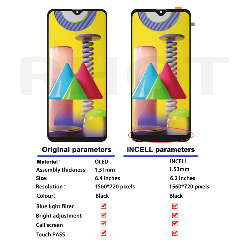 Ensemble Ã©cran tactile LCD, 6.4 pouces, pour Samsung Galaxy A20 A205 A205F A205JoyLCD, original n° 2