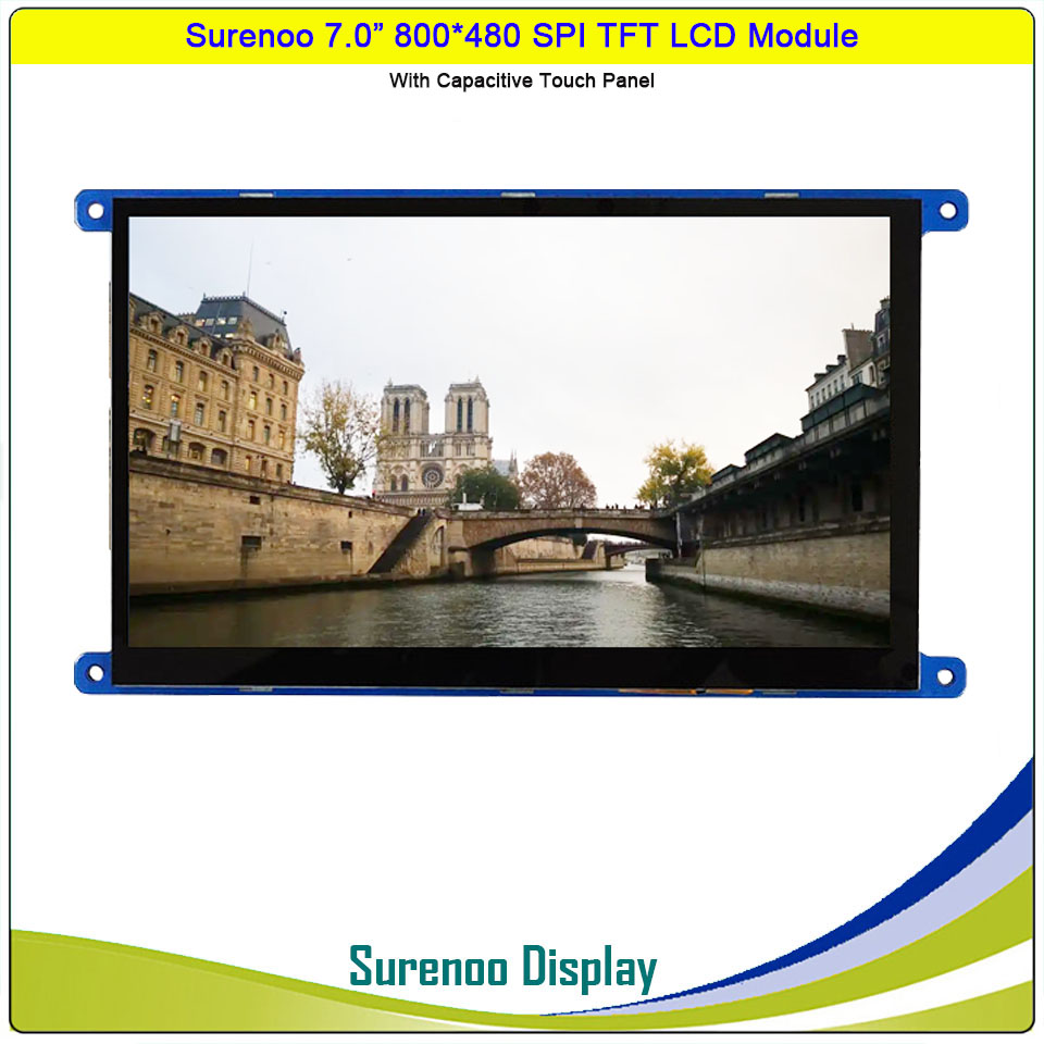 Ã‰cran Tactile TFT LCD SÃ©rie Ã©ventuelles I, 7 Pouces, 7.0 Pouces, 1024x600, 800x480, LT7686, 3 ou 4 Fils, GT5426, IIC, I2C, Puzzles n° 4