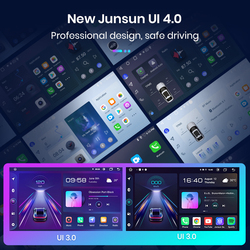 Junsun-Autoradio Android sans fil pour Nissan Navara, Carplay, NP300, 2015-2017, limitation GPS, 4G, WiFi, DSP small picture n° 3