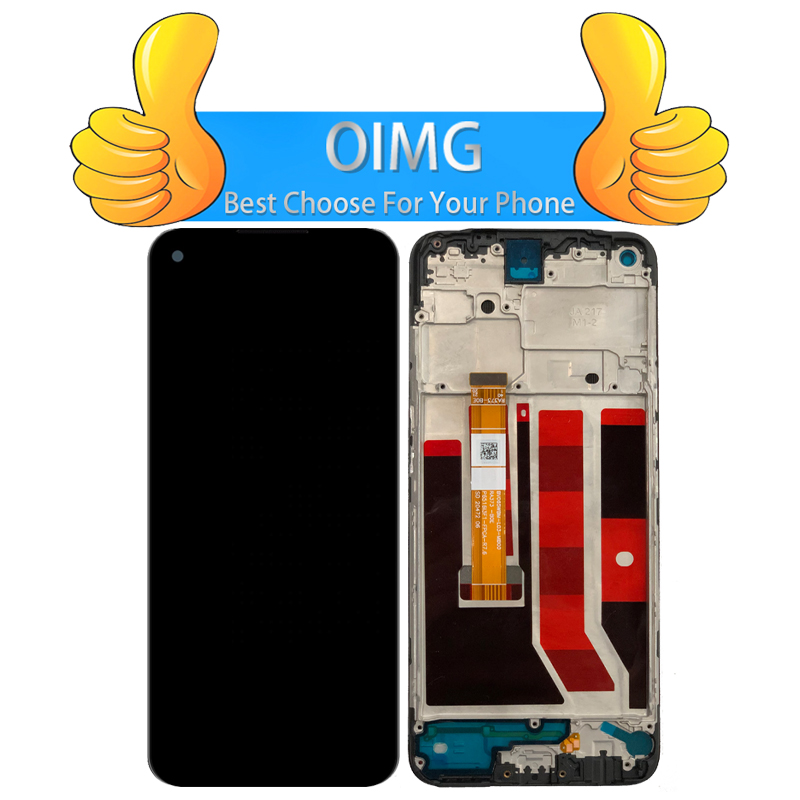 Ã‰cran tactile LCD avec cadre pour OPPO A53, piÃ¨ces de rechange, assemblage de HÃ©bergements eur, original, A53S, CPH2127, CPH2131, CPH2139,CPH2135 n° 6