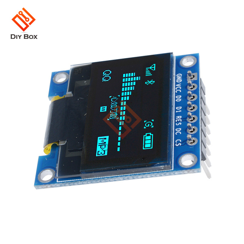 Carte d'Ã©cran LCD OLED pour Ardu37, 0.96 pouces, I2C, IIC, Ã©ventuelles I, 128x64, STM32, CSR, 12864, GND, VCC, SCL, SDA, 7 broches DC, 3-5V n° 4