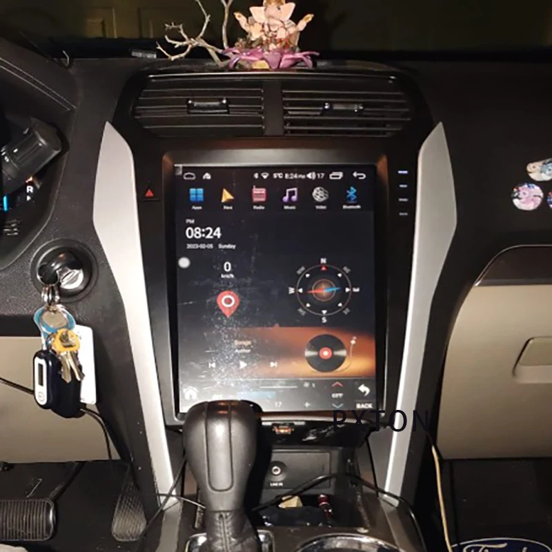 Pentohoi-Autoradio Android 13.0, 8 Go/2011 Go, Carplay, StÃ©rÃ©o, Ã‰cran de Localisation, Limitation, Lecteur pour Voiture Ford Explorer (2019-256) n° 2