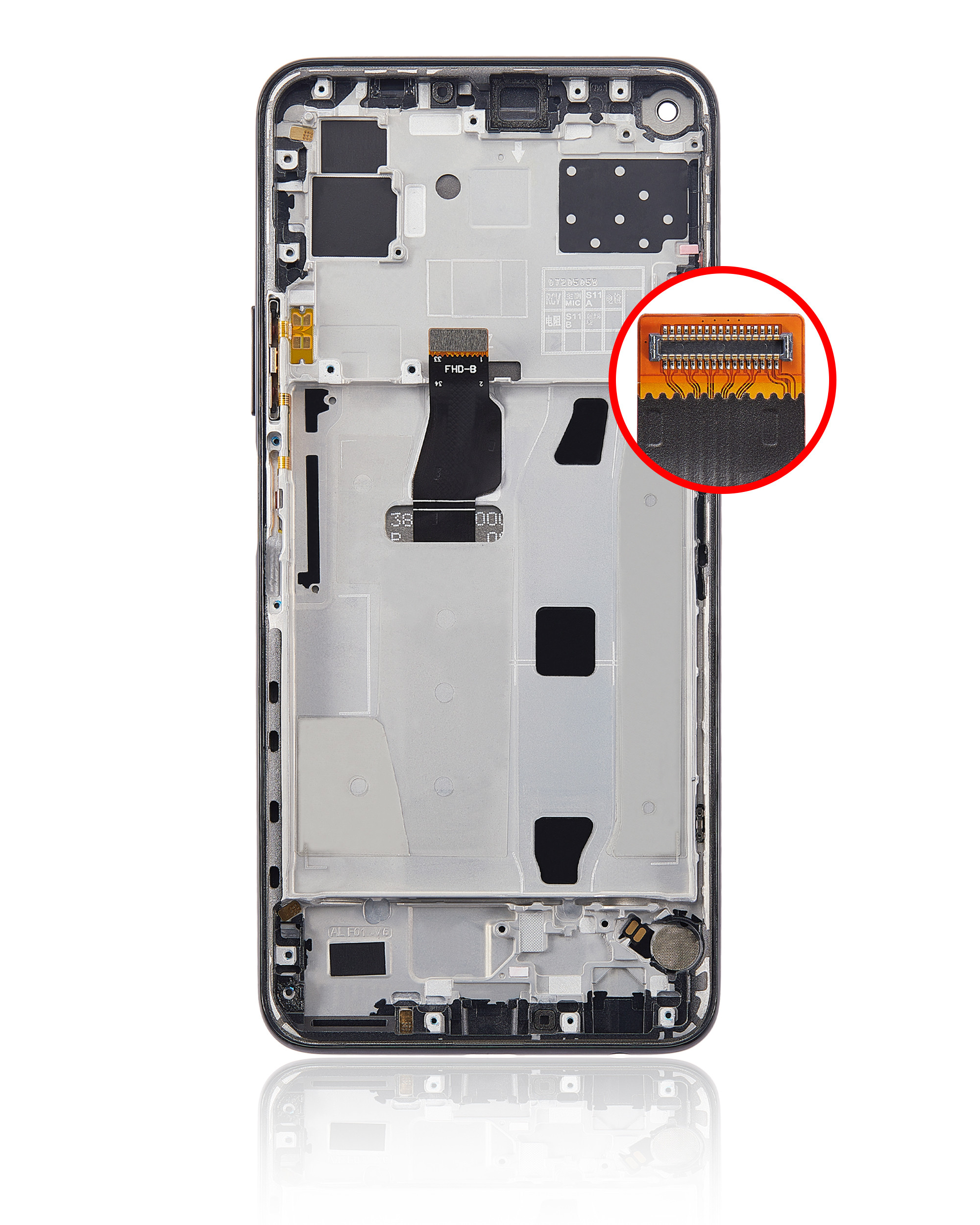 Ã‰cran LCD de Remplacement avec Cadre pour Huawei P40 Lite 5G, ReconditionnÃ©, Noir Nuit n° 4