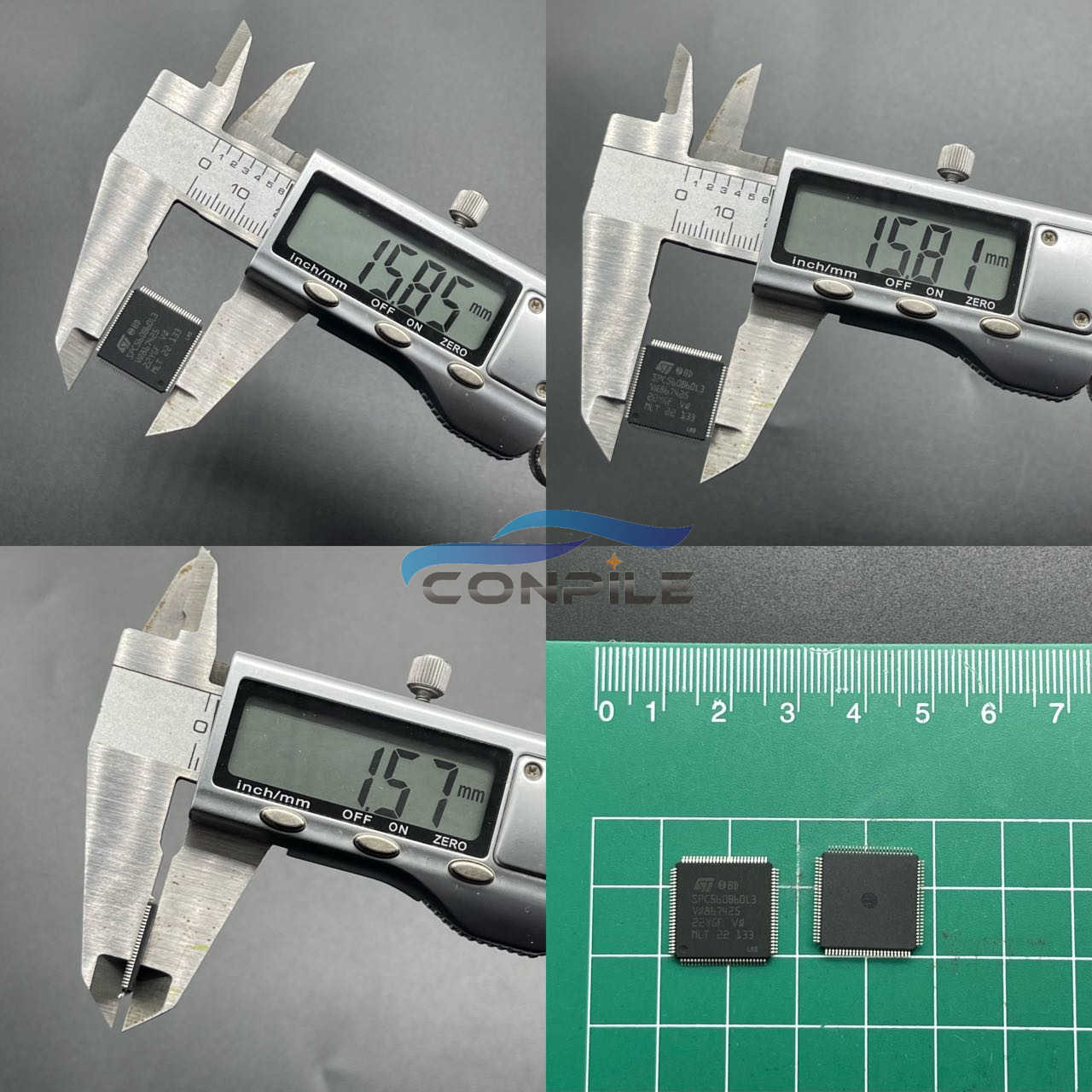 Circuit intÃ©grÃ© pour processeur Land Rover KVM, puce automobile, SPC560B60L3 n° 2