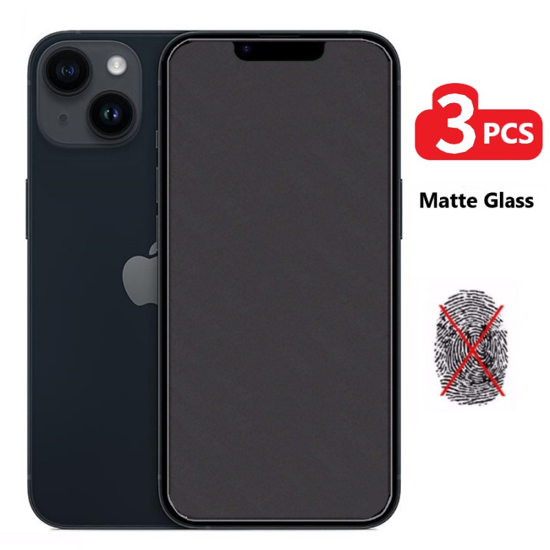 Protecteur d'Ã©cran duplex pour iPhone, iPhone 11 12 13 14 Pro Max 7 8 Plus Mini SE 2020 6s X Poly XS Glass, 3 piÃ¨ces n° 1