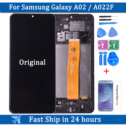 Ã‰cran tactile LCD avec chÃ¢ssis, 6.5 pouces, pour Samsung Galaxy A02 A022 SM-A022F A022F/DS